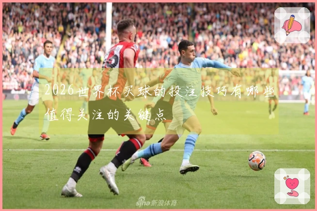 2026世界杯买球的投注技巧有哪些值得关注的关键点